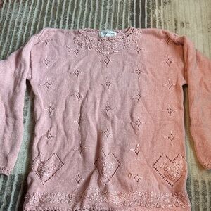 Worthington Pink Crew Neck Sweater